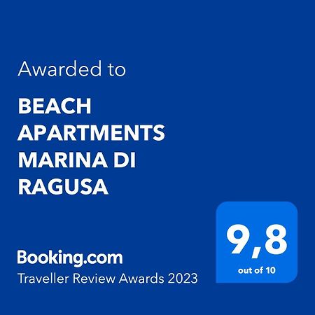 Beach Apartments Marina Di Ragusa Luaran gambar